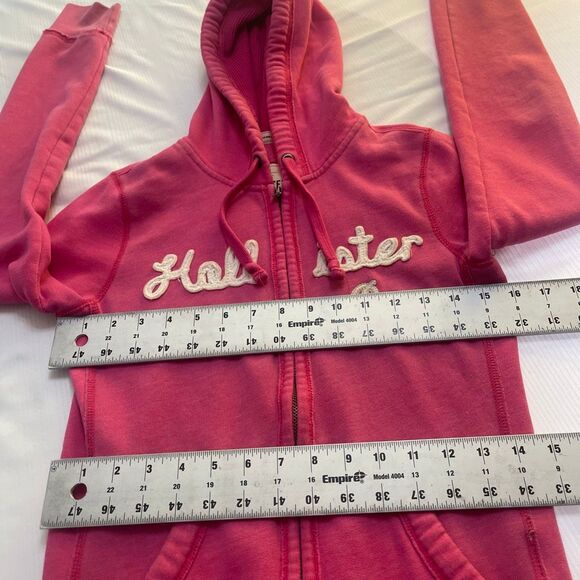 Hollister Co. VTG Y2k Spell Out Sweatshirt Hoodie Size Small - Picture 3 of 9